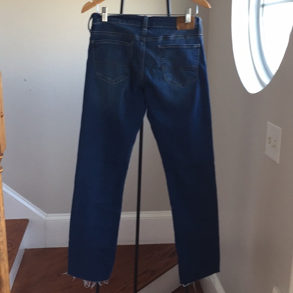 Lucky brand straight leg raw edge jean - Picture 5 of 6